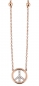 Preview: zeller Al Coro Palladio Collier C236R Peace Zeichen